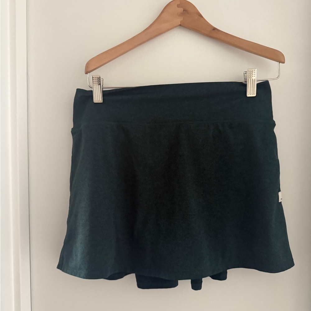 Dark Green Athletic Skort